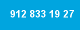 912 833 19 27 912 833 19 27